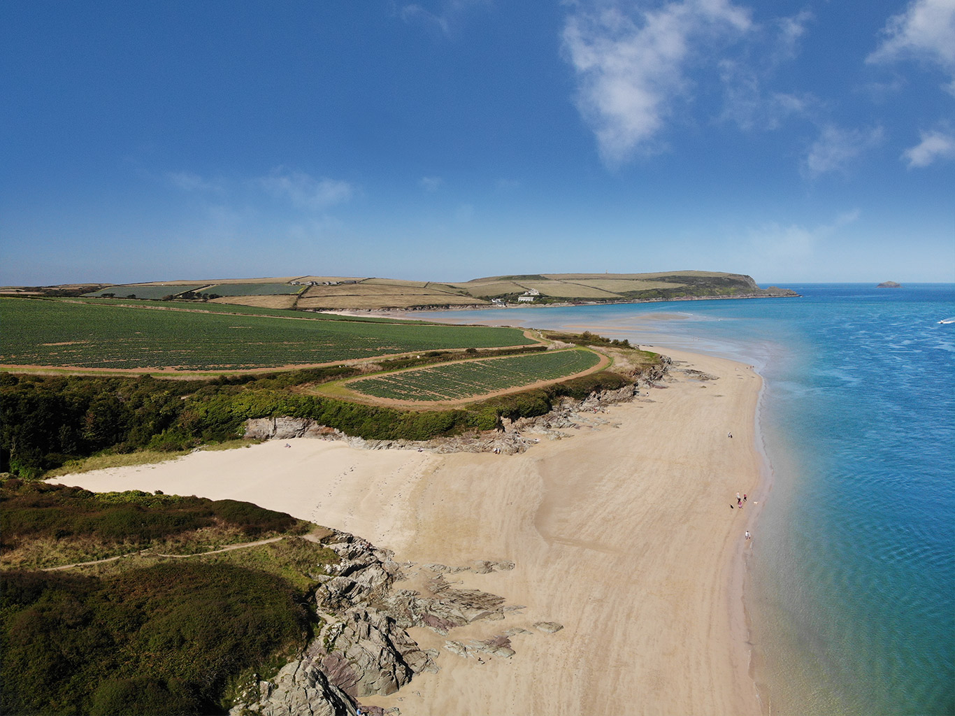 Six beaches in walking distance of Padstow - Kilden Mor