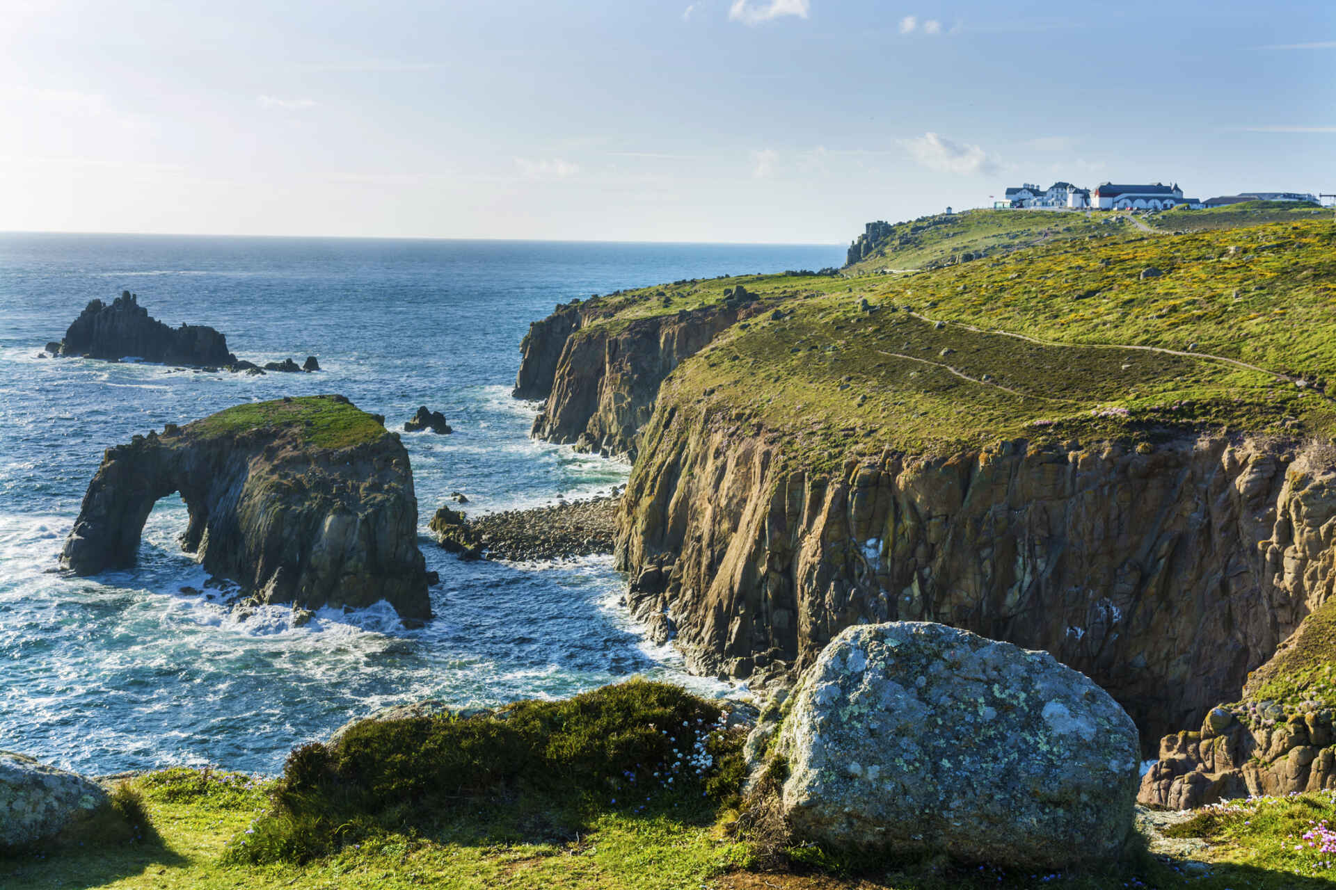 Land's End, England, Map, & Facts