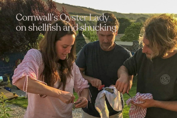 Cornwall’s Oyster Lady on shellfish, shucking Kilden Mor